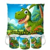 Kubek Poduszka Dinozaur Dinozaury T-rex Tyrannosaurus Triceratops